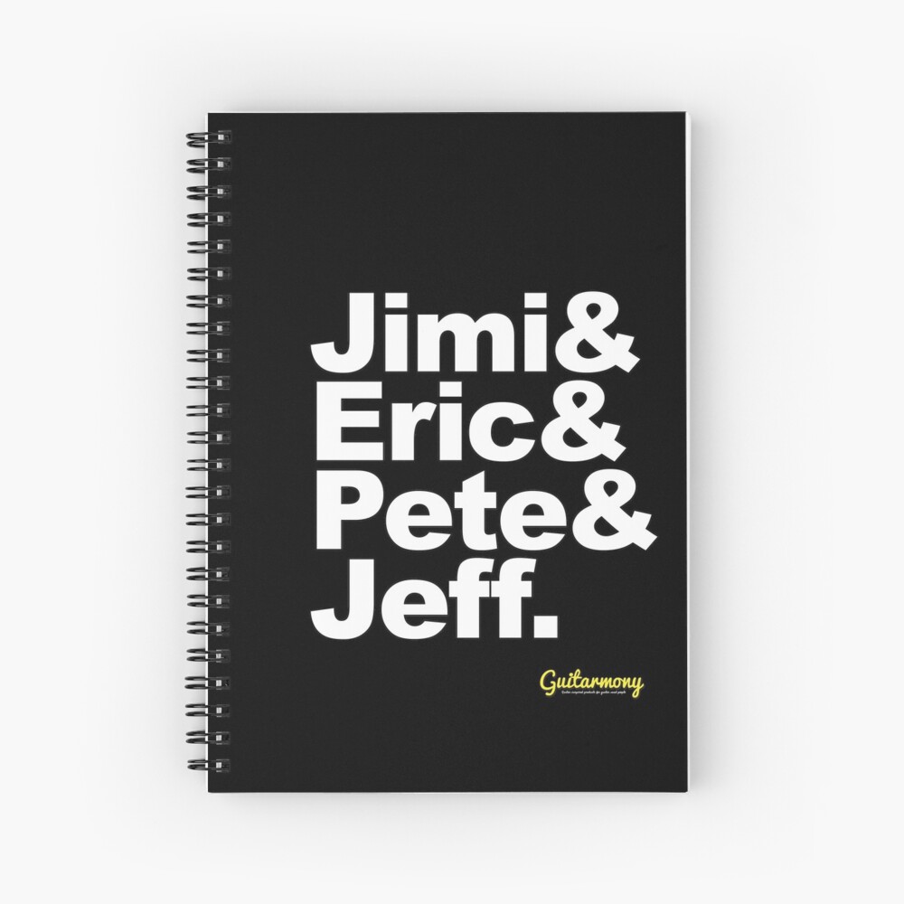 Item preview, Spiral Notebook designed and sold by Guitarmony.