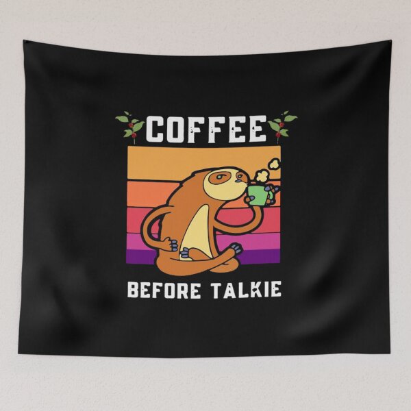 Item preview, Coffee Then Talkee designed and sold by hpshop1234.