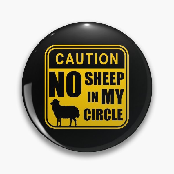 Item preview, No Sheep In My Circle funny  designed and sold by mikoala50.