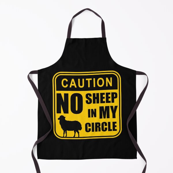 Item preview, No Sheep In My Circle funny designed and sold by mikoala50.