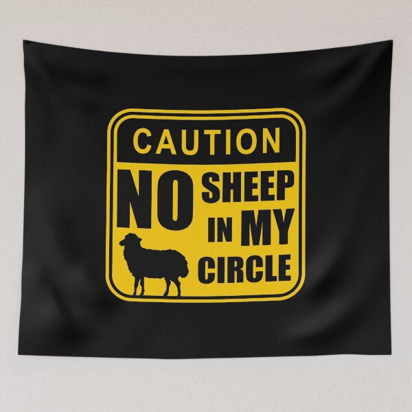 Item preview, No Sheep In My Circle funny  designed and sold by mikoala50.