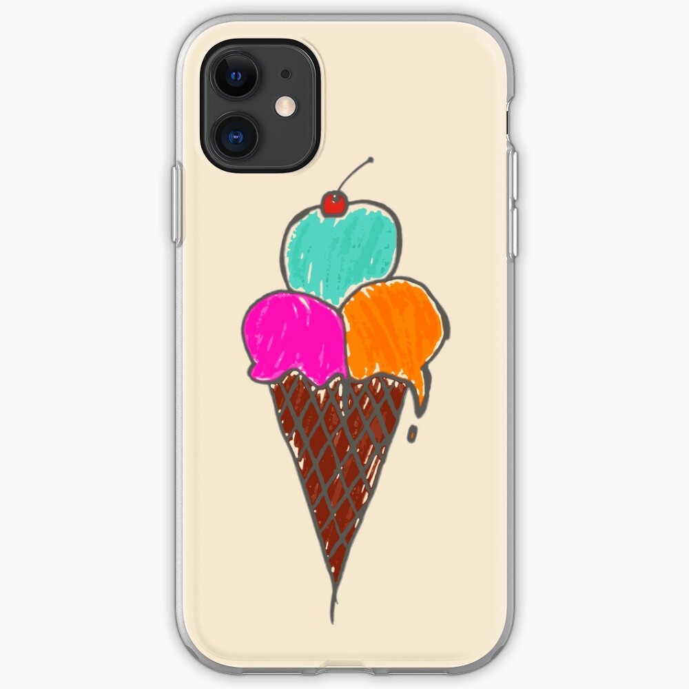 "Ice Cream" iPhone Case & Cover by comosempretiza | Redbubble