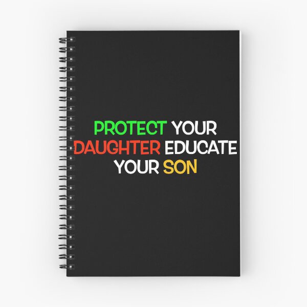 Item preview, Protect Your Daughter Educate Your Son girl boy gift designed and sold by SuyogDesign.