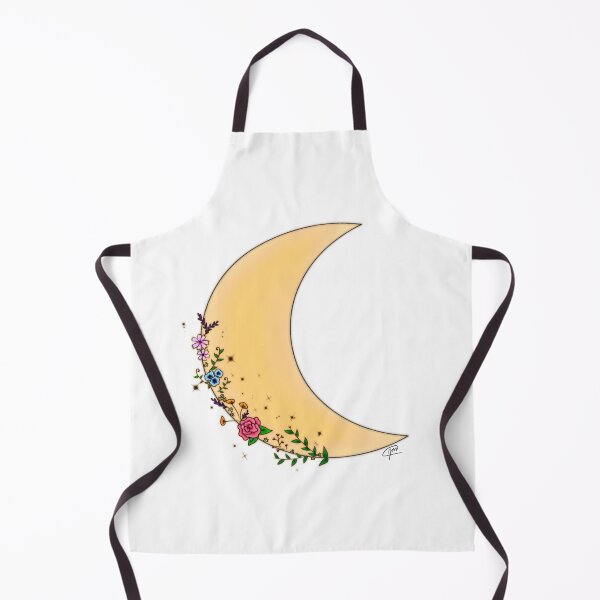 Item preview, Mystical Moon with Flowers designed and sold by Minima-Vulpes.