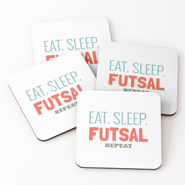 Item preview, Eat Sleep Futsal Repeat - Football shirt for Soccer Fans  designed and sold by 5lav.