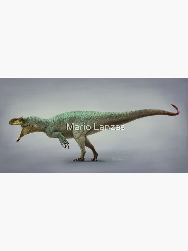 Saurophaganax Allosaurus Maximus Paleoart Reconstruction Art Print For Sale By Mariolanzas