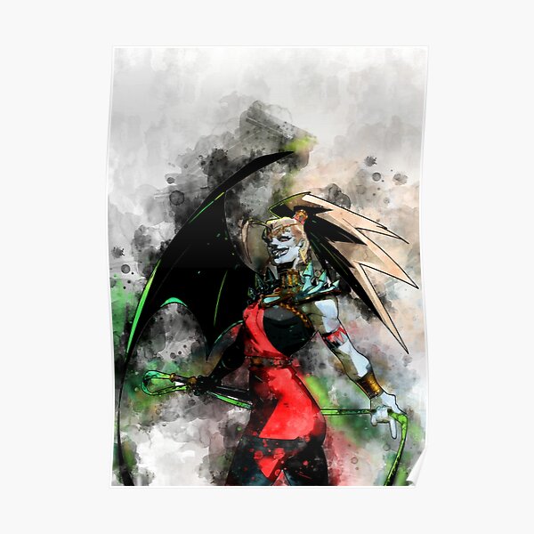 Hades Alecto Watercolor Poster For Sale By Mna Designs Redbubble 6478