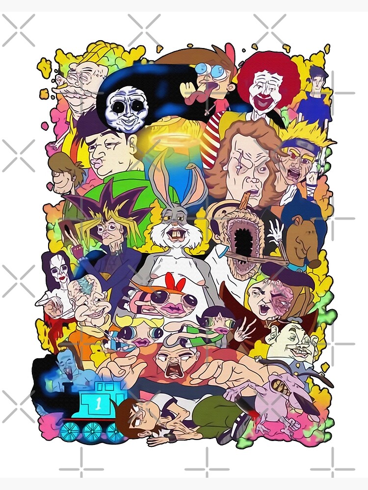 Póster «MeatCanyon Merch Sudadera de manga larga para mujer de dibujos