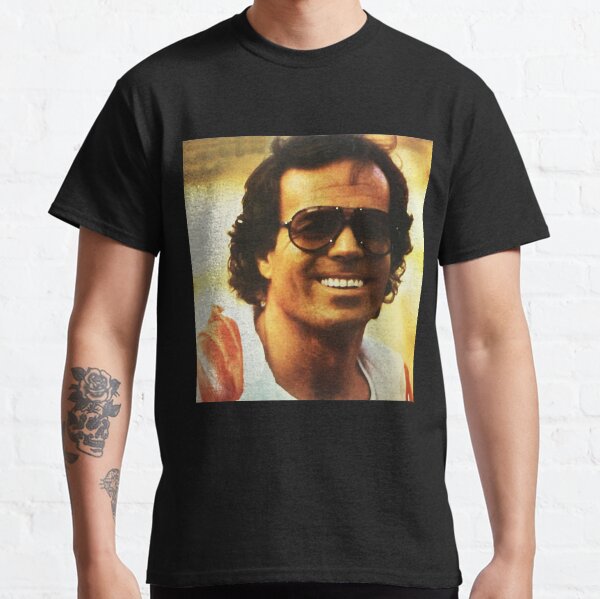 Regalo de Día para Ola Retro Especial Julio Iglesias Camiseta clásica