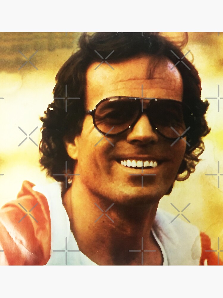 "Day Gift for Special Julio Iglesias Retro Wave" Sticker for Sale by Misskaileequigl Redbubble