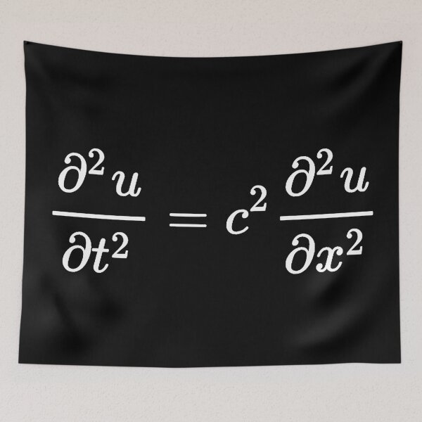 Item preview, d'Alembert wave equation, electromagnetism and physics designed and sold by NoetherSym.