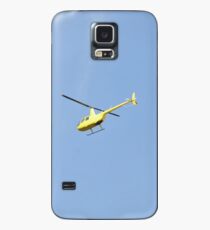 Yellow R44 Helicopter Case/Skin for Samsung Galaxy