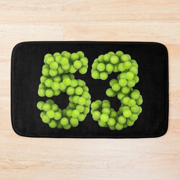 Item preview, Tennis Player Number 53 - Tennis Sports fifty-three Game Set Match 53 designed and sold by elhefe.