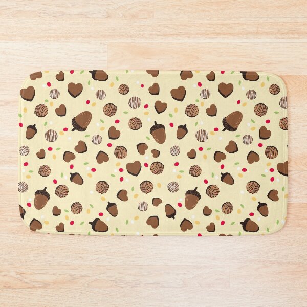 Item preview, Chocolate Autumn light Party Pattern designed and sold by Melissa Plugge-Dekker.