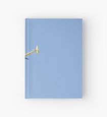 Yellow R44 Helicopter Hardcover Journal