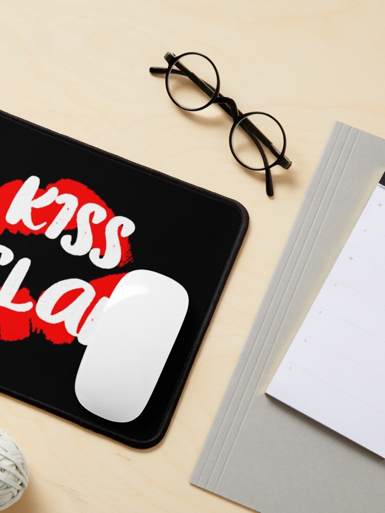 Kiss Or Slap Mouse Pads & Desk Mats for Sale