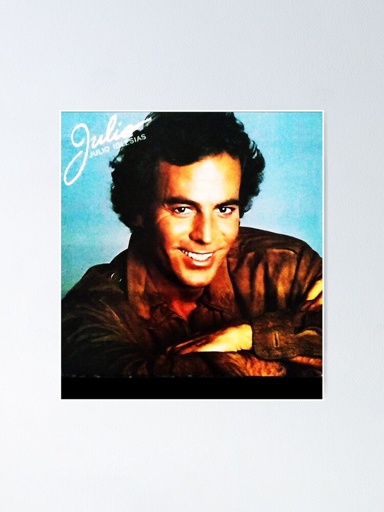 Day Gift for Special Julio Iglesias Retro Wave Poster for Sale by