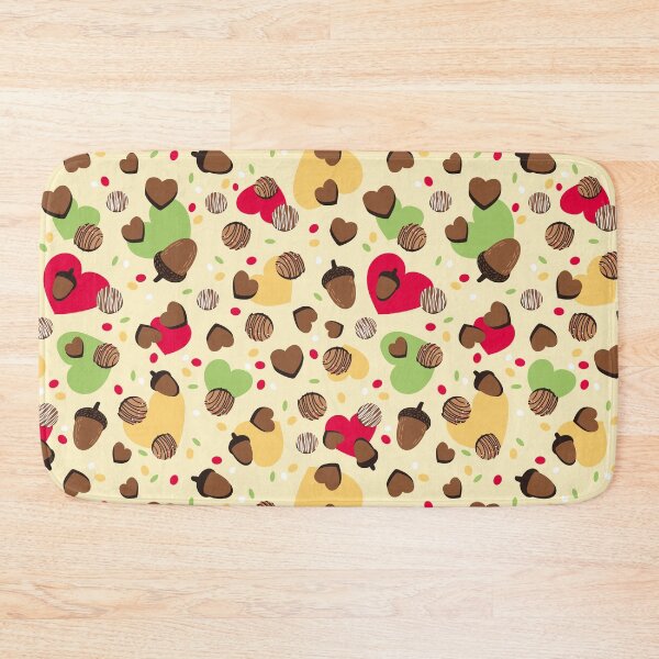 Item preview, Chocolate Autumn Party Pattern designed and sold by Melissa Plugge-Dekker.