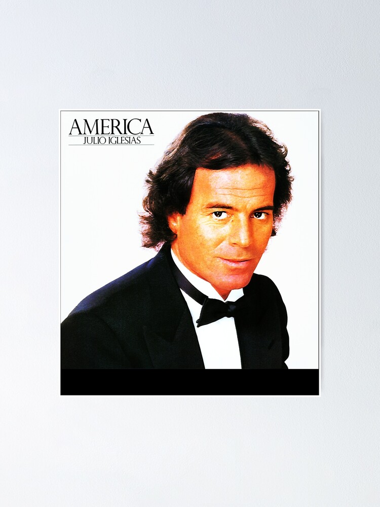 Day Gift for Special Julio Iglesias Retro Wave Poster for Sale by  Misskaileequigl