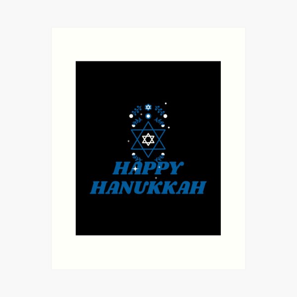 Item preview, Happy Hanukkah Design designed and sold by Artpace.