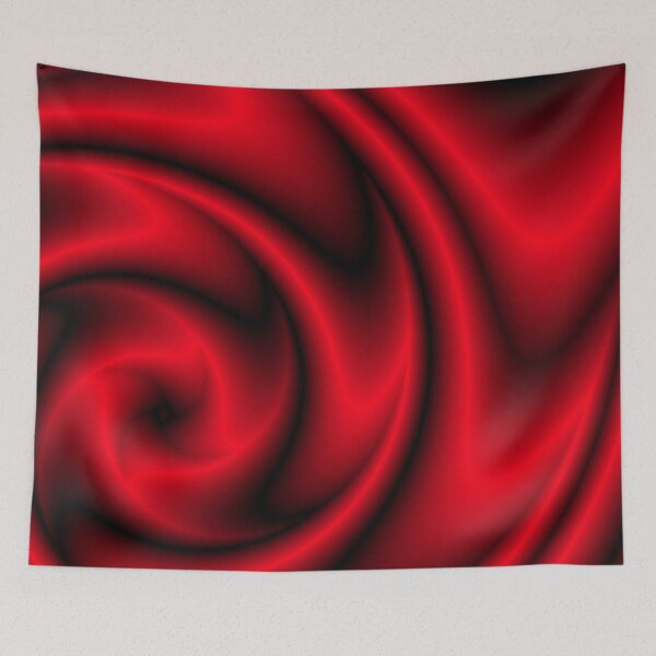 Item preview, Red And Black Swirl designed and sold by FantasySkyArt.