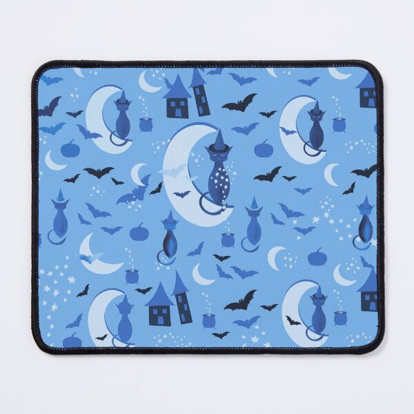 Item preview, Blue Halloween Pattern designed and sold by KizzyW.