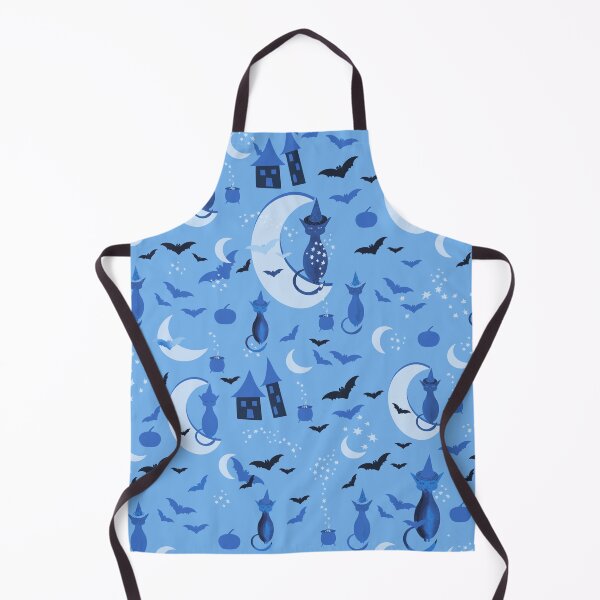 Item preview, Blue Halloween Pattern designed and sold by KizzyW.