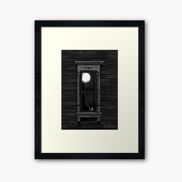 Light Headed Framed Art Print