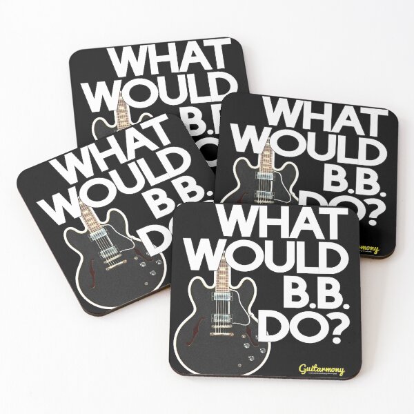 Item preview, What Would B.B. Do? - White Text designed and sold by Guitarmony.