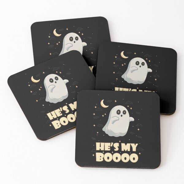 Item preview, He's My Booo - She's My Booo, Couple, Cute His and Her Halloween, Matching Halloween, Halloween 2021 designed and sold by ShopAlso.