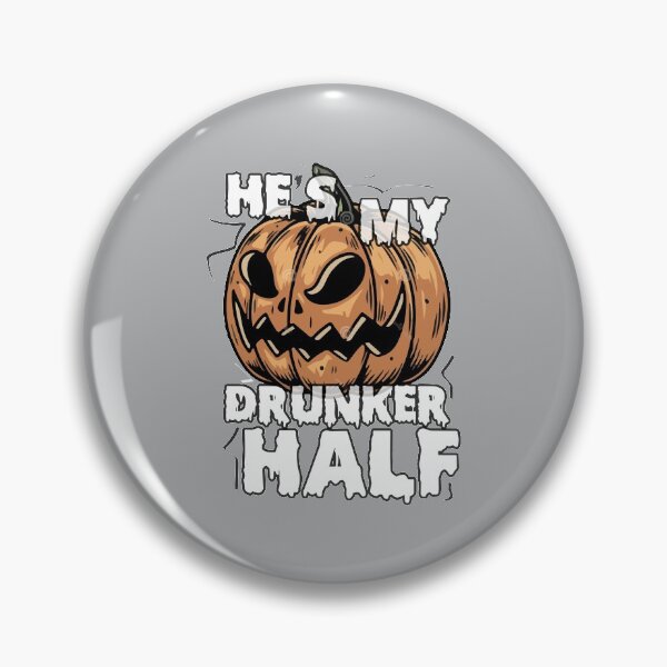 Item preview, Cute Hes My Drunker Half Halloween Couples Costume,Cute His and Her Halloween, Matching Halloween 2021 designed and sold by ShopAlso.