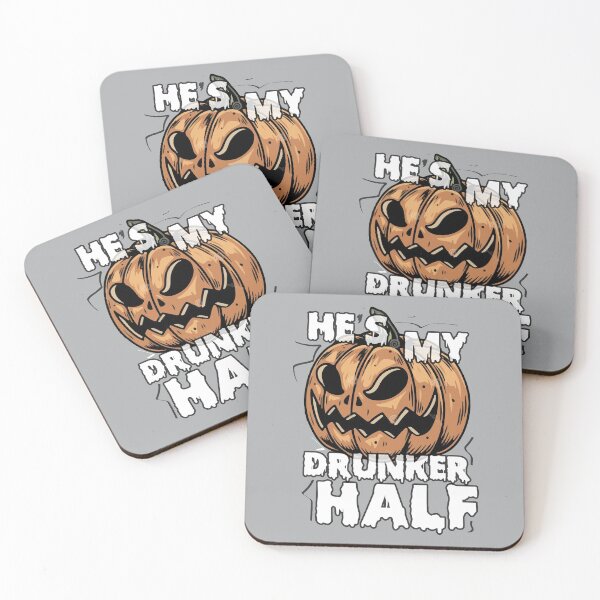 Item preview, Cute Hes My Drunker Half Halloween Couples Costume,Cute His and Her Halloween, Matching Halloween 2021 designed and sold by ShopAlso.