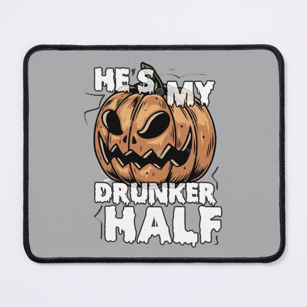 Item preview, Cute Hes My Drunker Half Halloween Couples Costume,Cute His and Her Halloween, Matching Halloween 2021 designed and sold by ShopAlso.