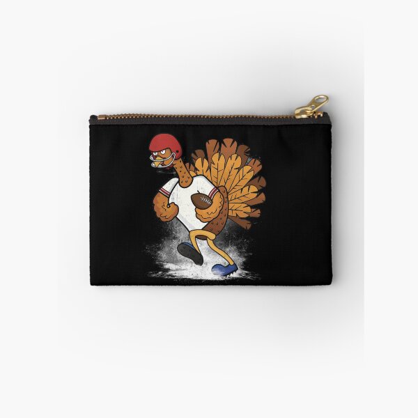 Item preview, Thanksgiving Turkey Running Back Football Boys Kids Teens designed and sold by backtrending.