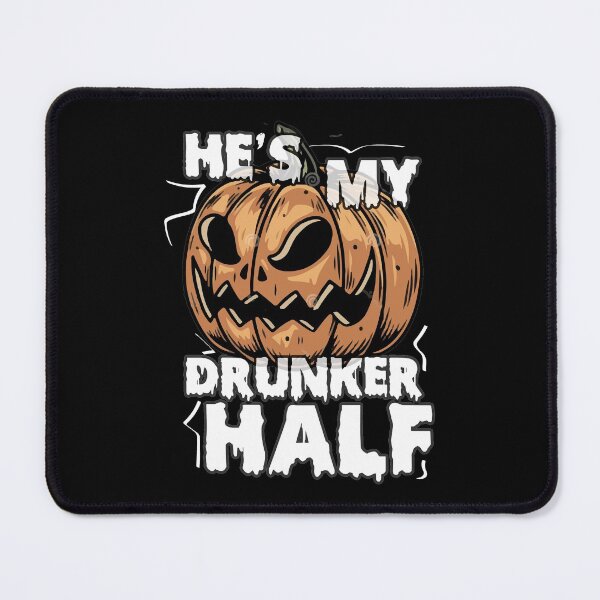 Item preview, Cute Hes My Drunker Half Halloween Couples Costume,Cute His and Her Halloween, Matching Halloween 2021 designed and sold by ShopAlso.
