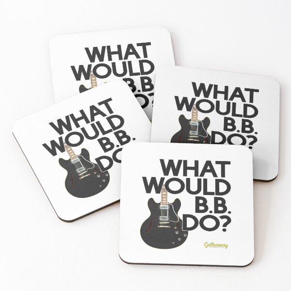 Item preview, What Would B.B. Do? - Black Text designed and sold by Guitarmony.