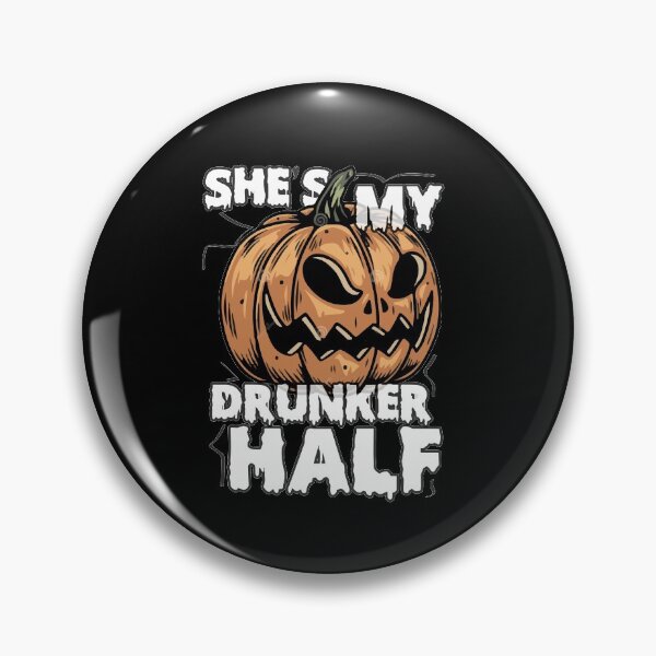 Item preview, Cute Hes My Drunker Half Halloween Couples Costume,Cute His and Her Halloween, Matching Halloween 2021 designed and sold by ShopAlso.