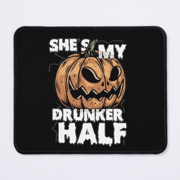 Item preview, Cute Hes My Drunker Half Halloween Couples Costume,Cute His and Her Halloween, Matching Halloween 2021 designed and sold by ShopAlso.