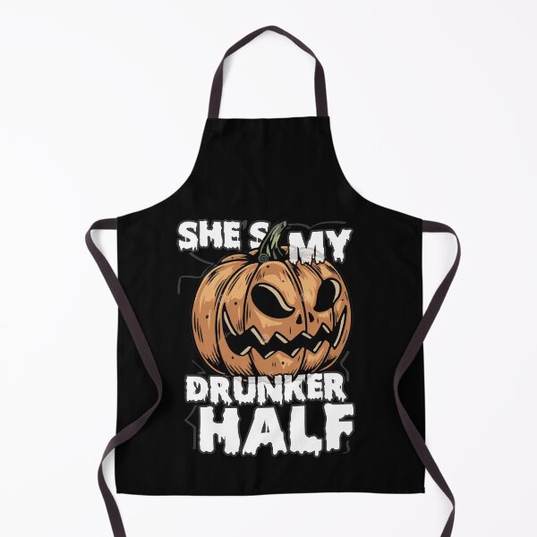 Item preview, Cute Hes My Drunker Half Halloween Couples Costume,Cute His and Her Halloween, Matching Halloween 2021 designed and sold by ShopAlso.