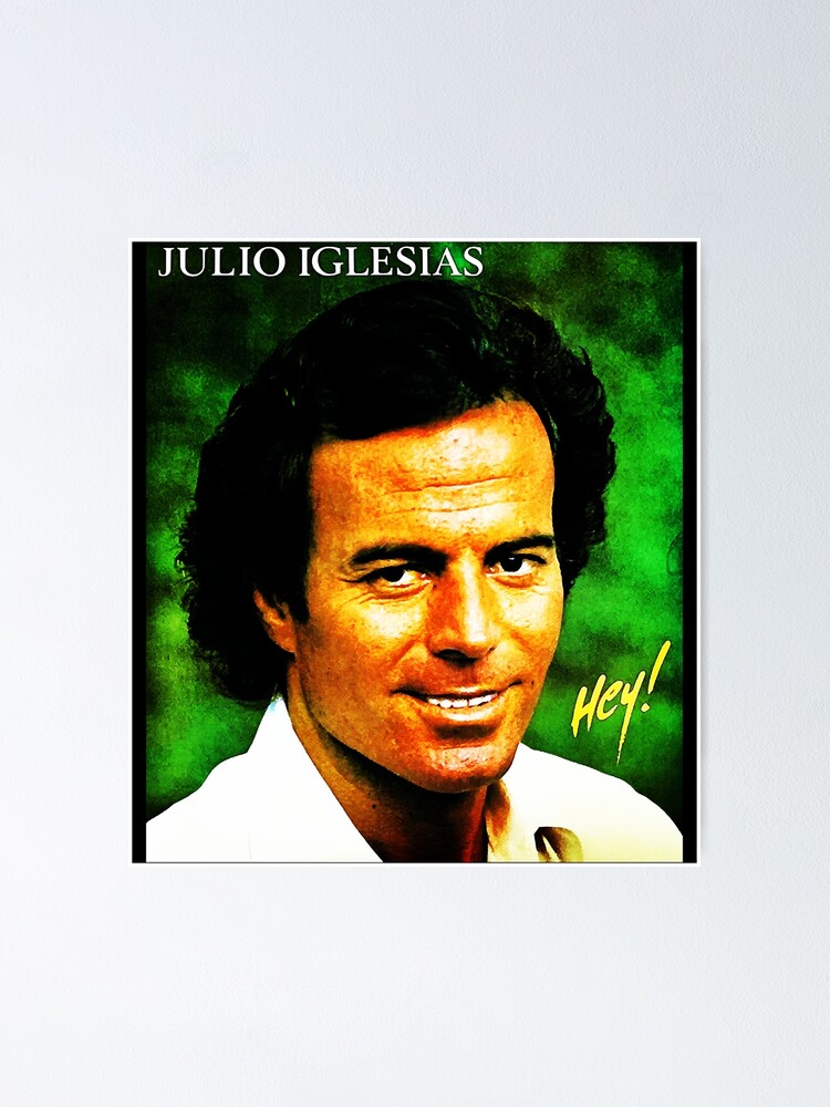 Day Gift for Special Julio Iglesias Retro Wave Poster for Sale by