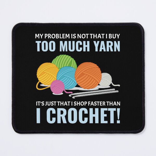 Item preview, Crocheting Crochet Knitting Crocheter Funny designed and sold by CuteDesigns1.