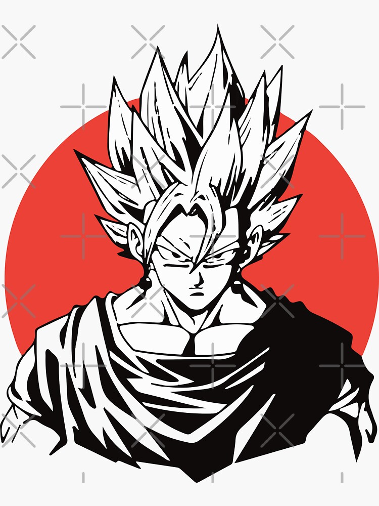 Super Saiyan Goku Svg, Dragon Ball Svg, Super Saiyan 3 Svg