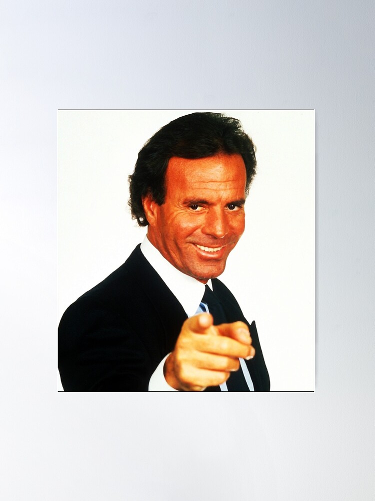 Day Gift for Special Julio Iglesias Retro Wave Poster for Sale by  Misskaileequigl