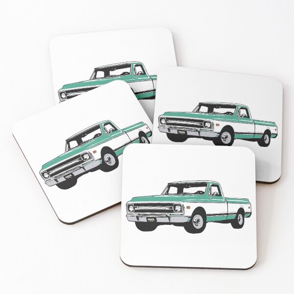 Item preview, Turquoise 69-70 C Truck designed and sold by CoolRide.