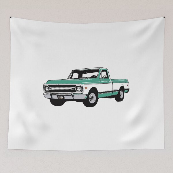 Item preview, Turquoise 69-70 C Truck designed and sold by CoolRide.