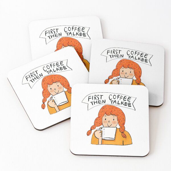 Item preview, First coffee then talkee designed and sold by Thepsonthi.