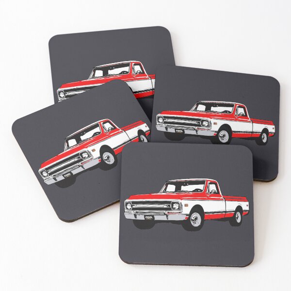 Item preview, 69-70 Red C Truck designed and sold by CoolRide.