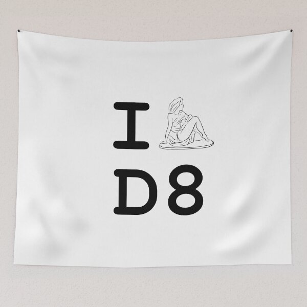 Item preview, I love Dublin 8 (Lady on the rock) designed and sold by IrishItalianGuy.
