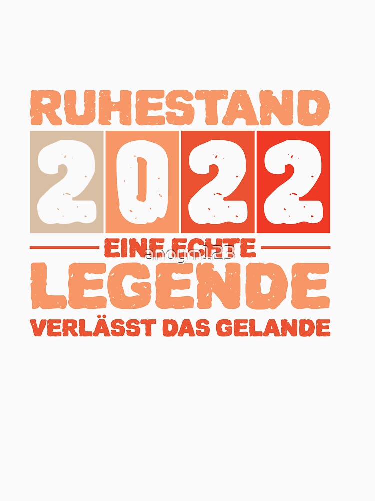 Ruhestand 2022 Eine Echte Legende Zitat Hoodie