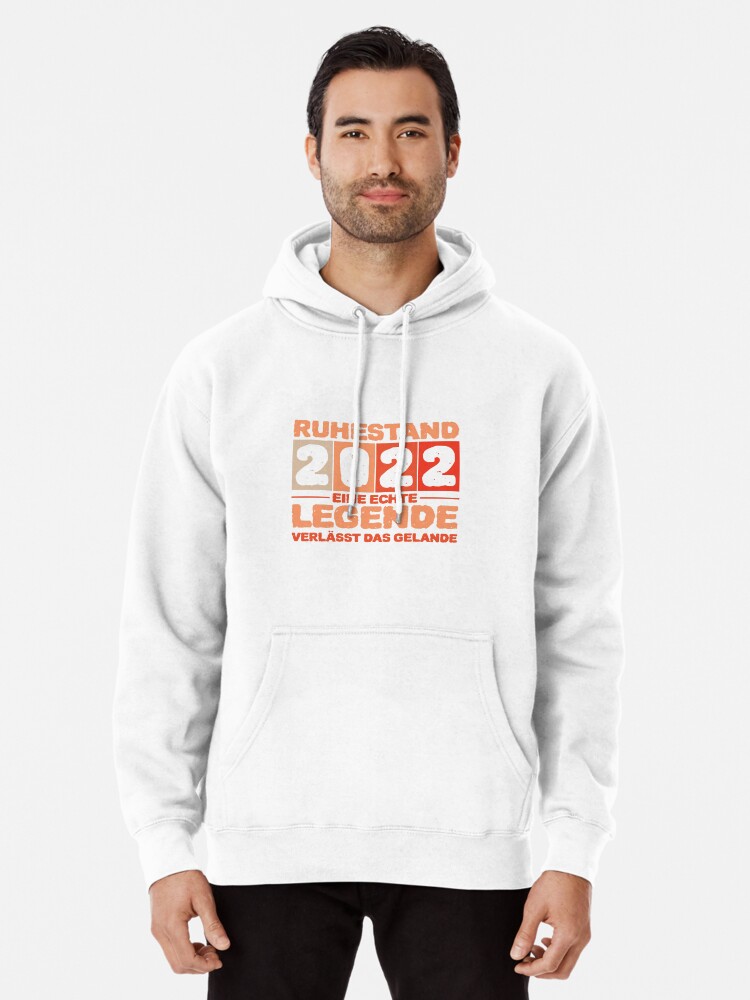 Ruhestand 2022 Eine Echte Legende Zitat Hoodie